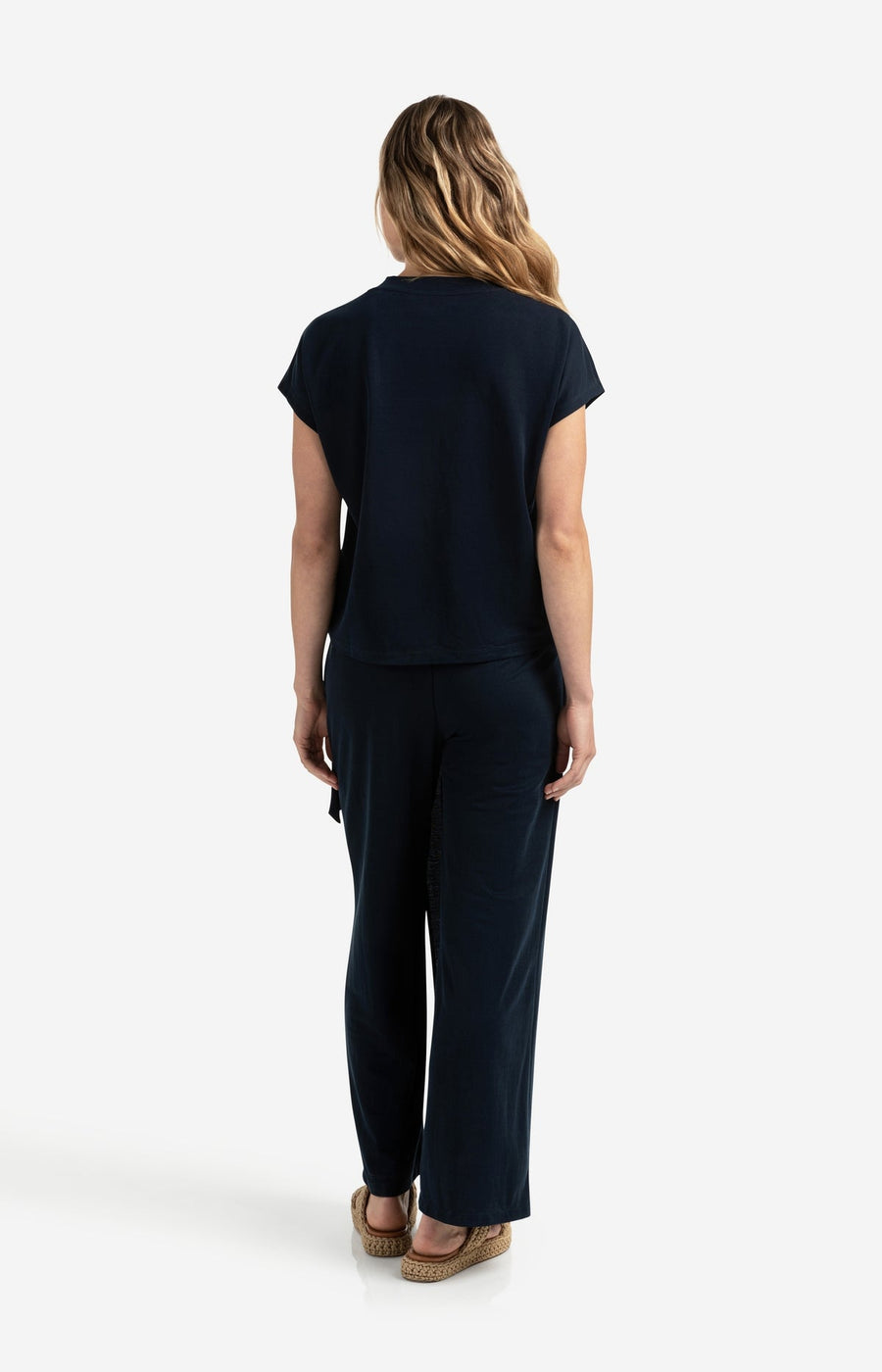 Yaya 01-309199-506 trouser navy