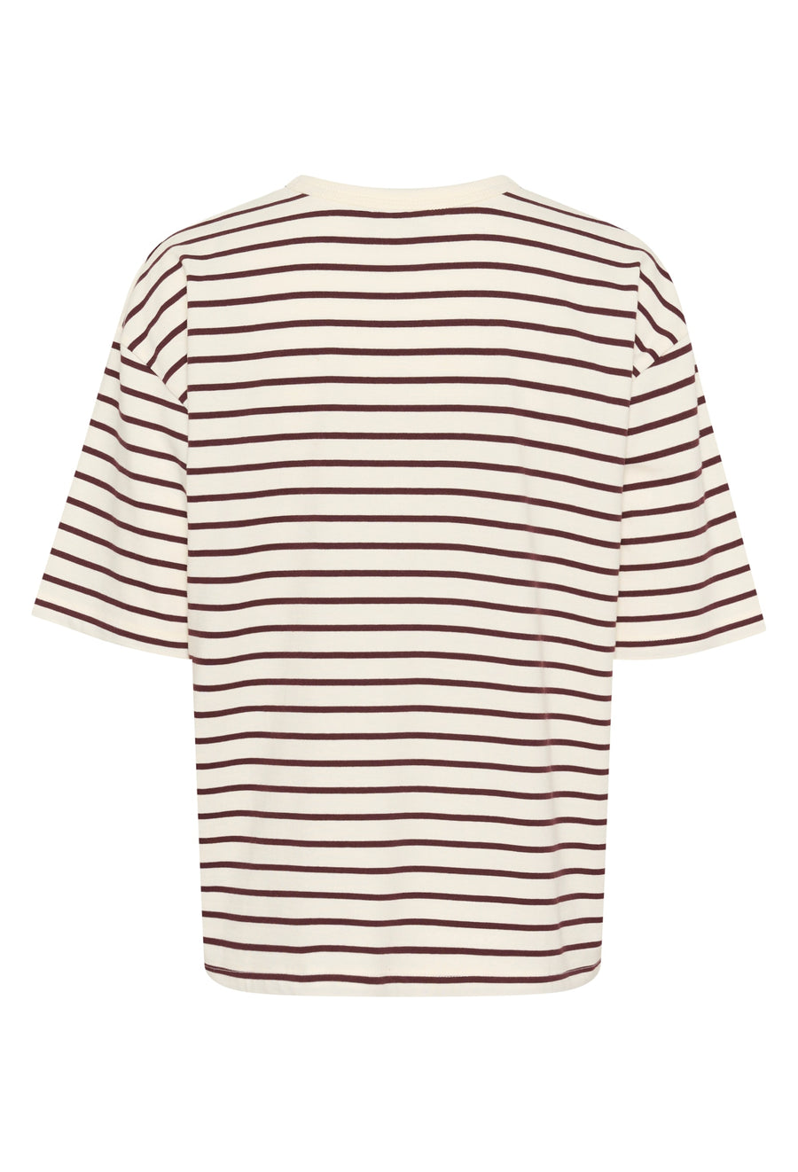 Kaffe KAwinny 1/2 sleeve t shirt fudge