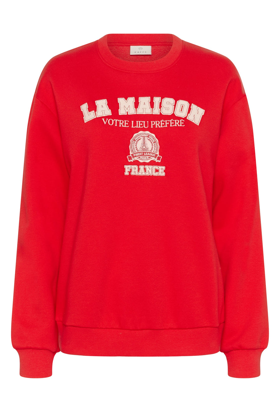Kaffe KAberta Sweatshirt red