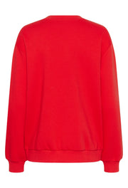 Kaffe KAberta Sweatshirt red