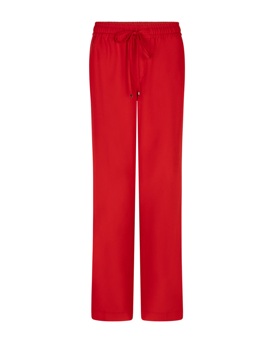 Red Button SRB444 Claudette Palazzo sidetape red