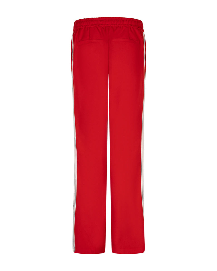 Red Button SRB444 Claudette Palazzo sidetape red