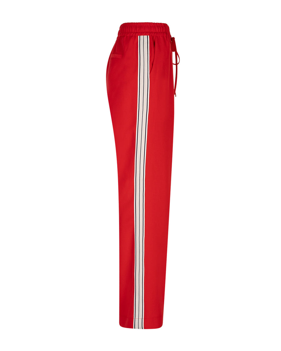 Red Button SRB444 Claudette Palazzo sidetape red