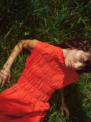 Mos Mosh MMAria Mono Dress spicy orange