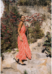 BYOUNG BYmmjoella slip dress 5 coral