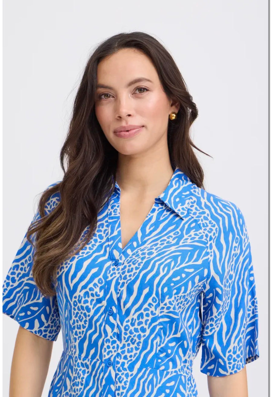 BYOUNG BYmmjoella shirt dress blue