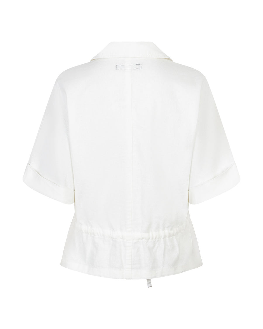 Red Button SRB4913A Drew drawstring linen off white