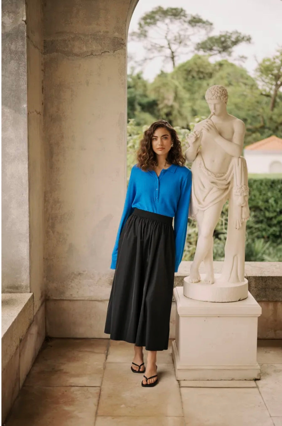 Culture CUebba Annemette pullover blue