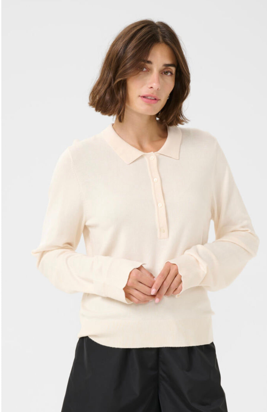 Culture CUebba Annemette pullover Cream
