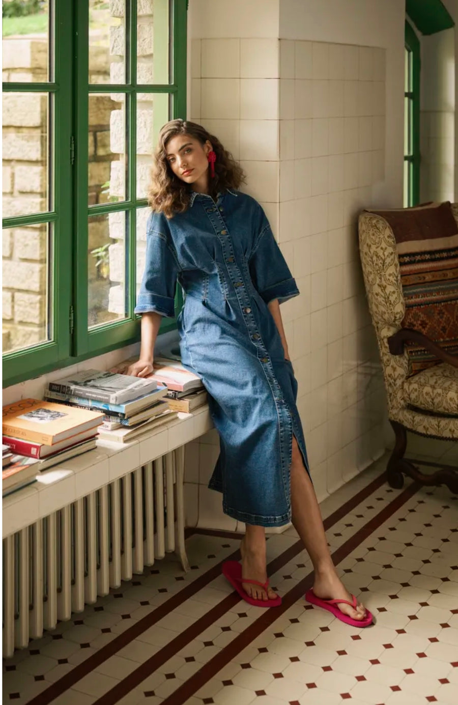 Culture CUcyrine Ami long dress