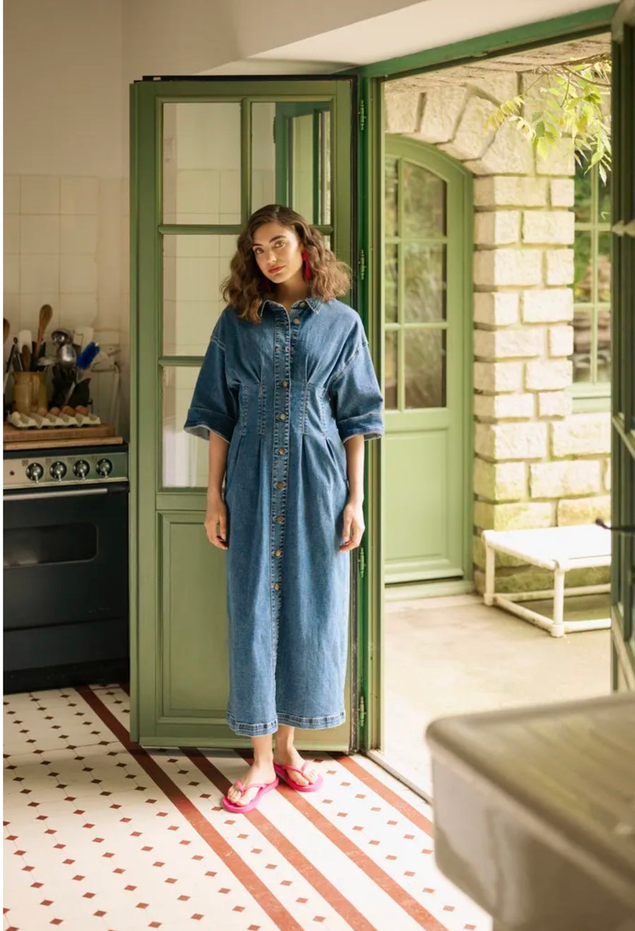 Culture CUcyrine Ami long dress