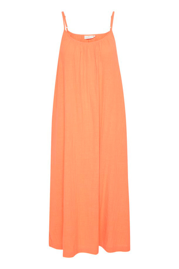 Kaffe Kapauline Strap Dress Melon
