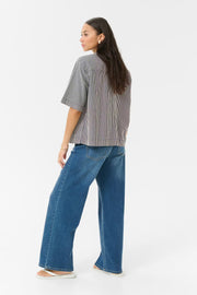 Kaffe KAnaya striped shirt
