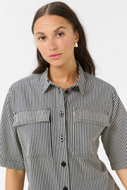 Kaffe KAnaya striped shirt