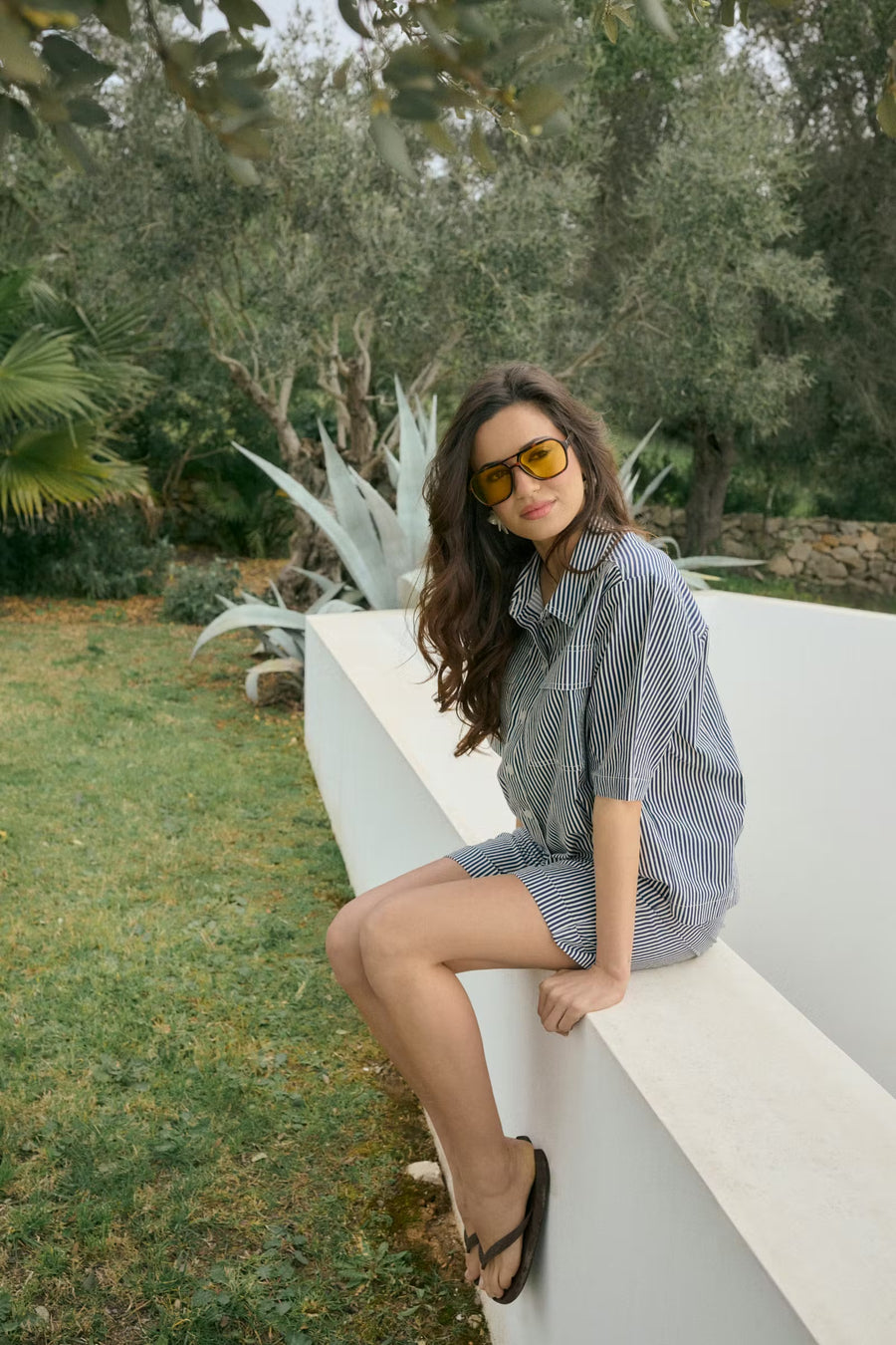 Kaffe KAnaya striped shirt