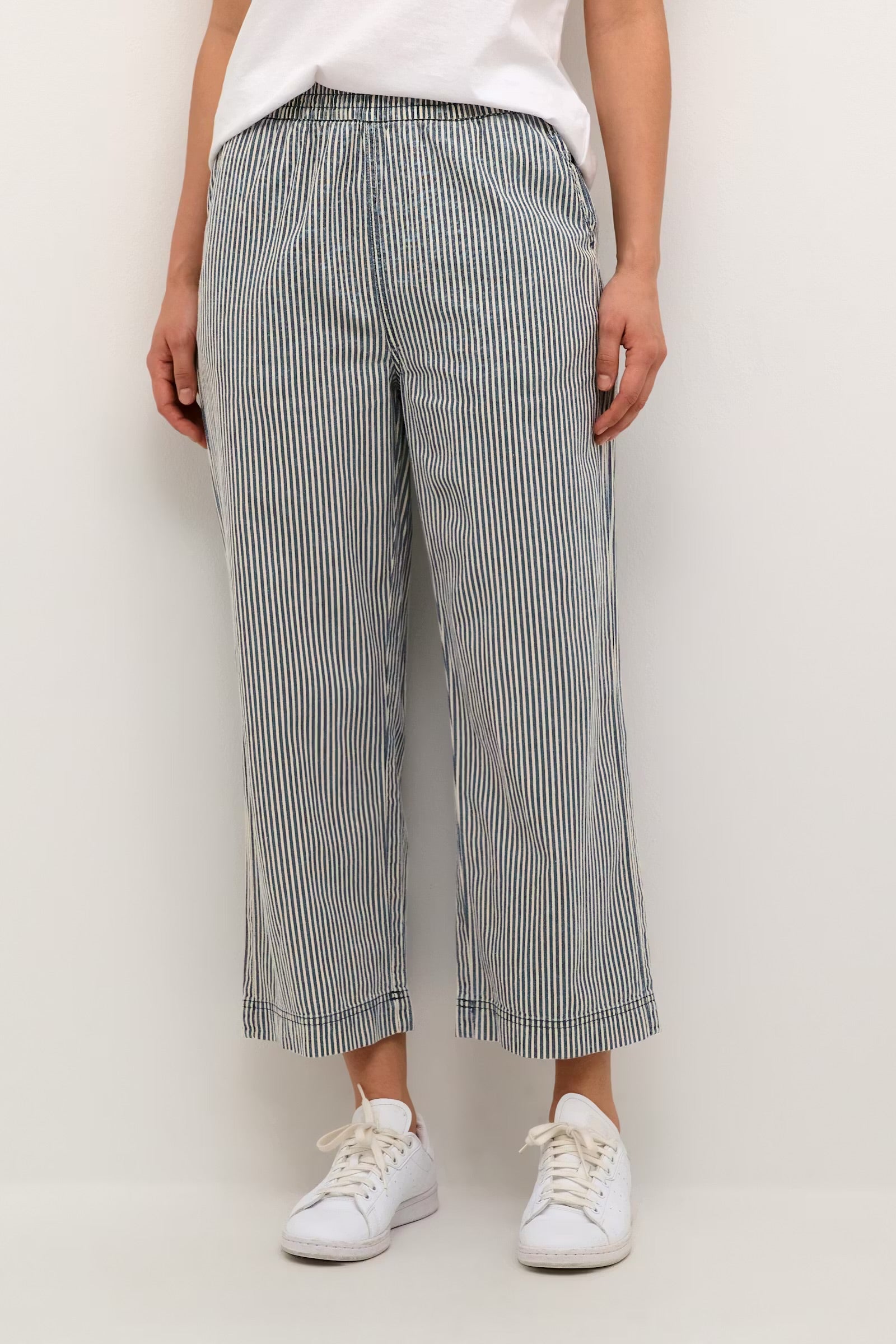 Kaffe KAnaya Striped culotte pants