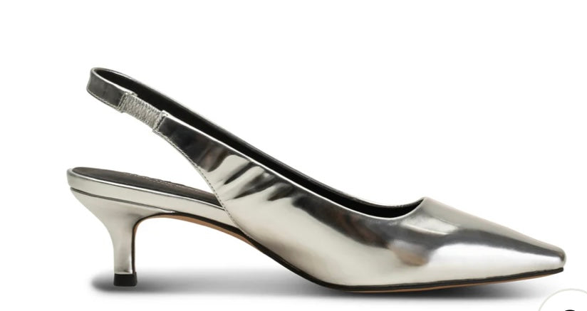 Shoe The Bear Stb2279 Maxine Slingback Metallic