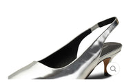 Shoe The Bear Stb2279 Maxine Slingback Metallic
