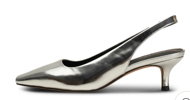 Shoe The Bear Stb2279 Maxine Slingback Metallic