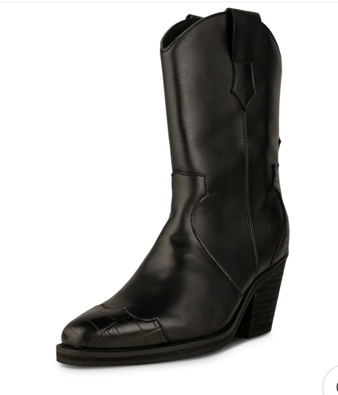 Shoe The Bear Stb298 Nancy Western Black