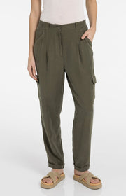 Yaya 01-301254 Cargo trousers with straight legs