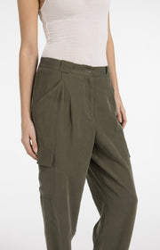 Yaya 01-301254 Cargo trousers with straight legs