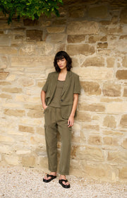 Yaya 01-301254 Cargo trousers with straight legs