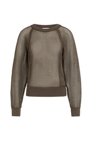Yaya 01-000592 Mesh stitch sweater