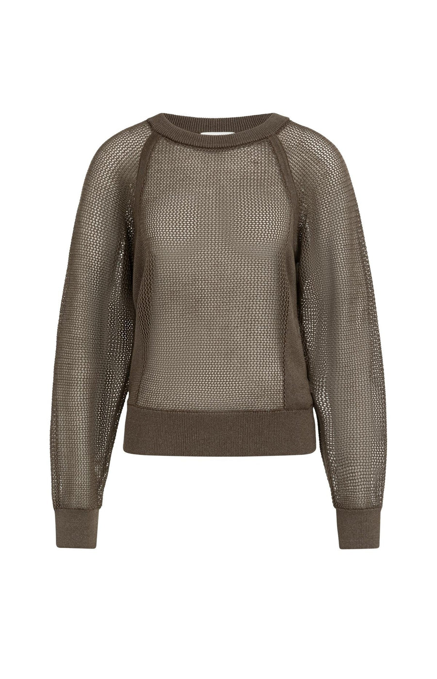 Yaya 01-000592 Mesh stitch sweater