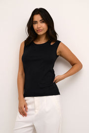 Kaffe Kaarka Top Black