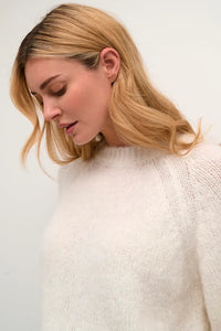 Kaffe Kaemilie Cropped Knit Pullover