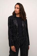 Load image into Gallery viewer, Kaffe Kanicole Sequin Blazer
