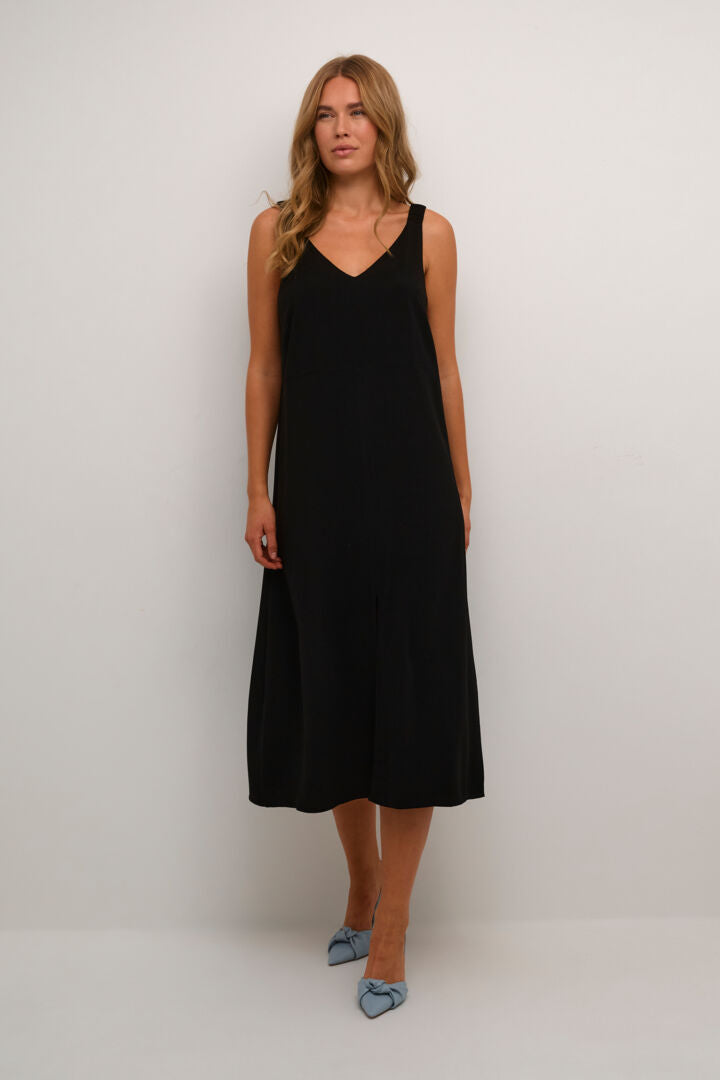 KAFFE KANORA DRESS BLACK