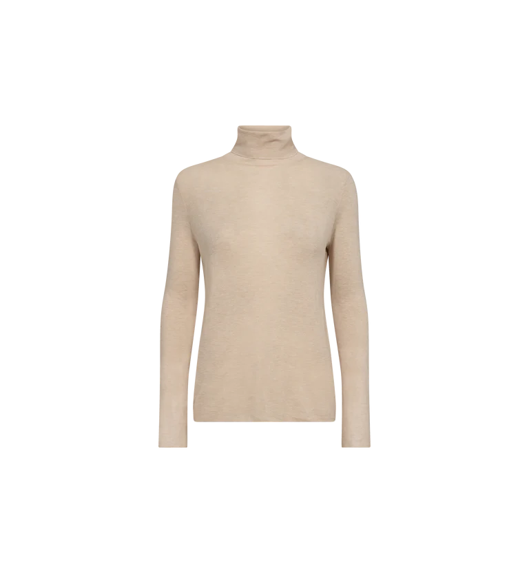 Mos Mosh Mmbouch Rollneck Knit Cement