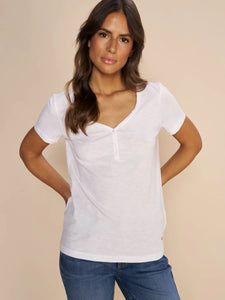 Mos Mosh MMAstin basic tee  white