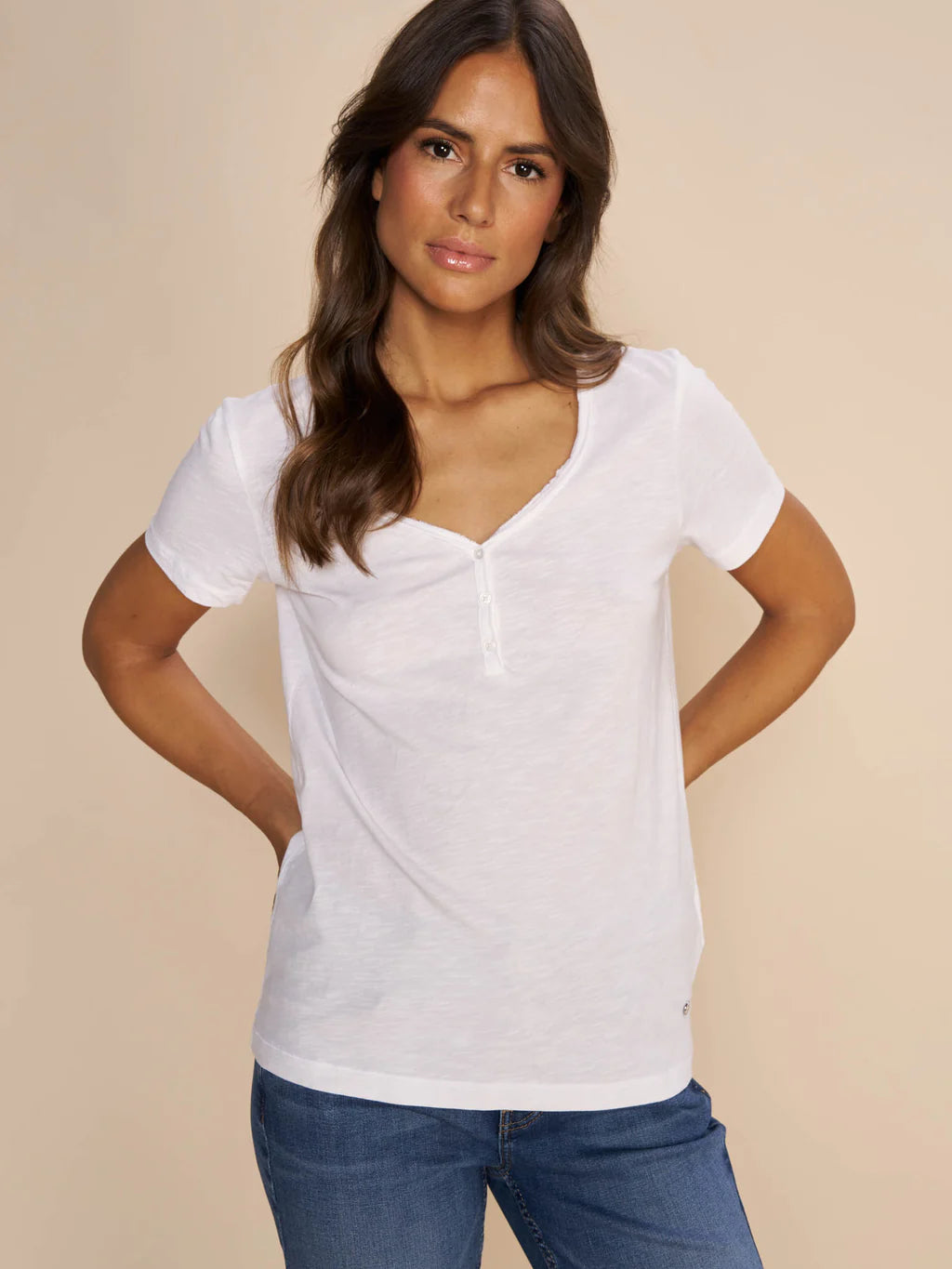 Mos Mosh MMAstin basic tee  white