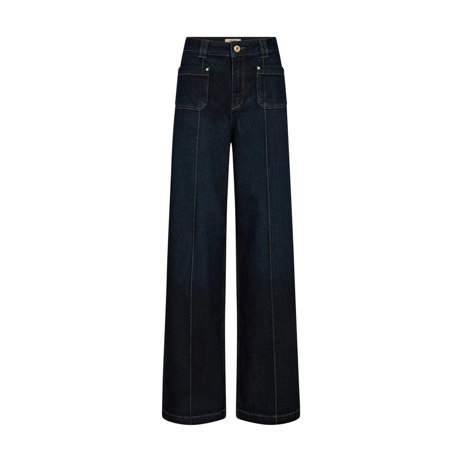 Mos Mosh MMcolette Lyon jeans dark blue denim