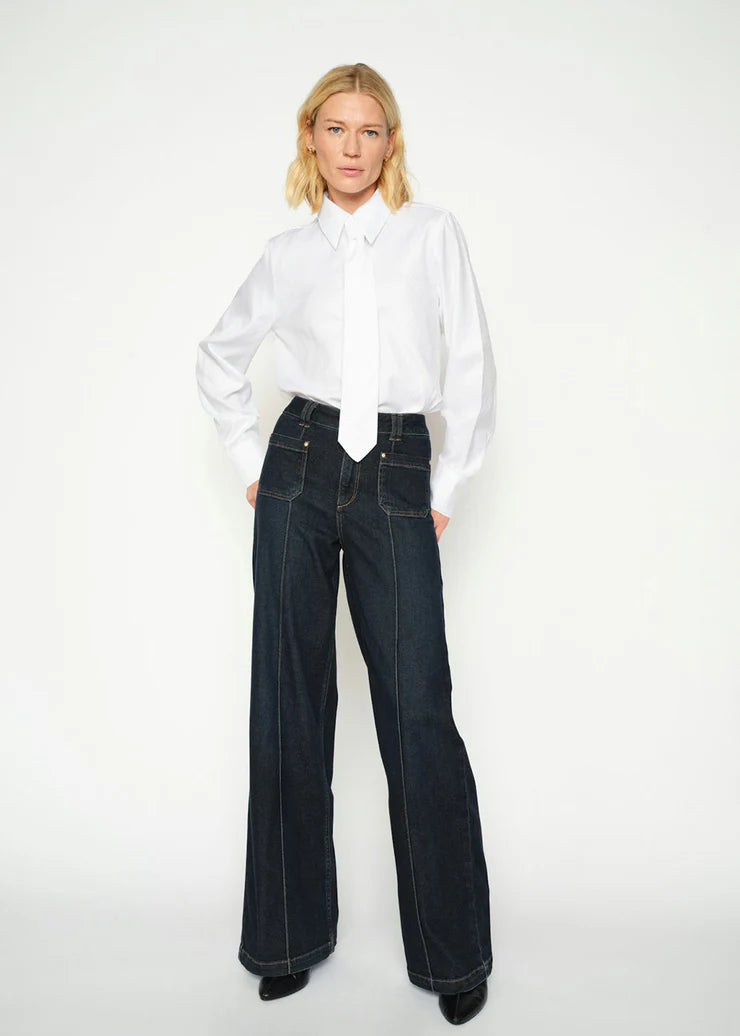 Mos Mosh MMcolette Lyon jeans dark blue denim