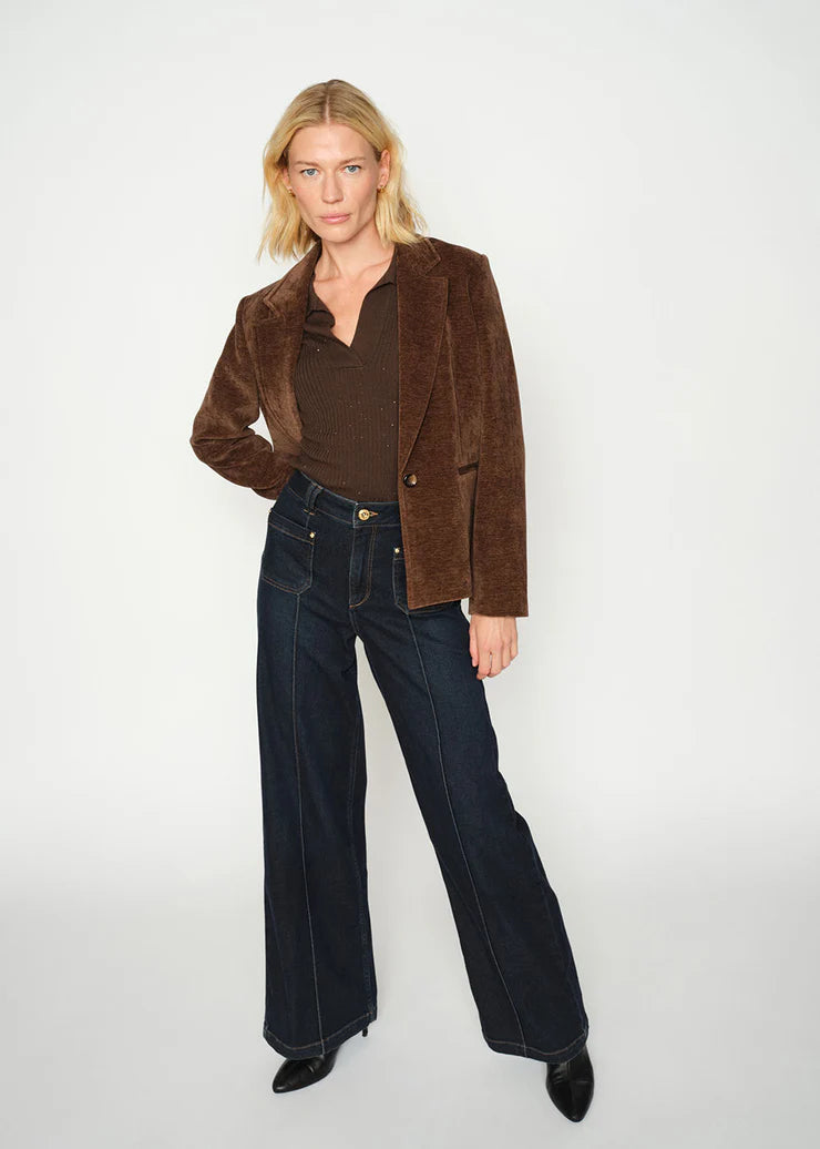 Mos Mosh MMcolette Lyon jeans dark blue denim