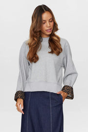 Numph Nuzari Sweat Grey