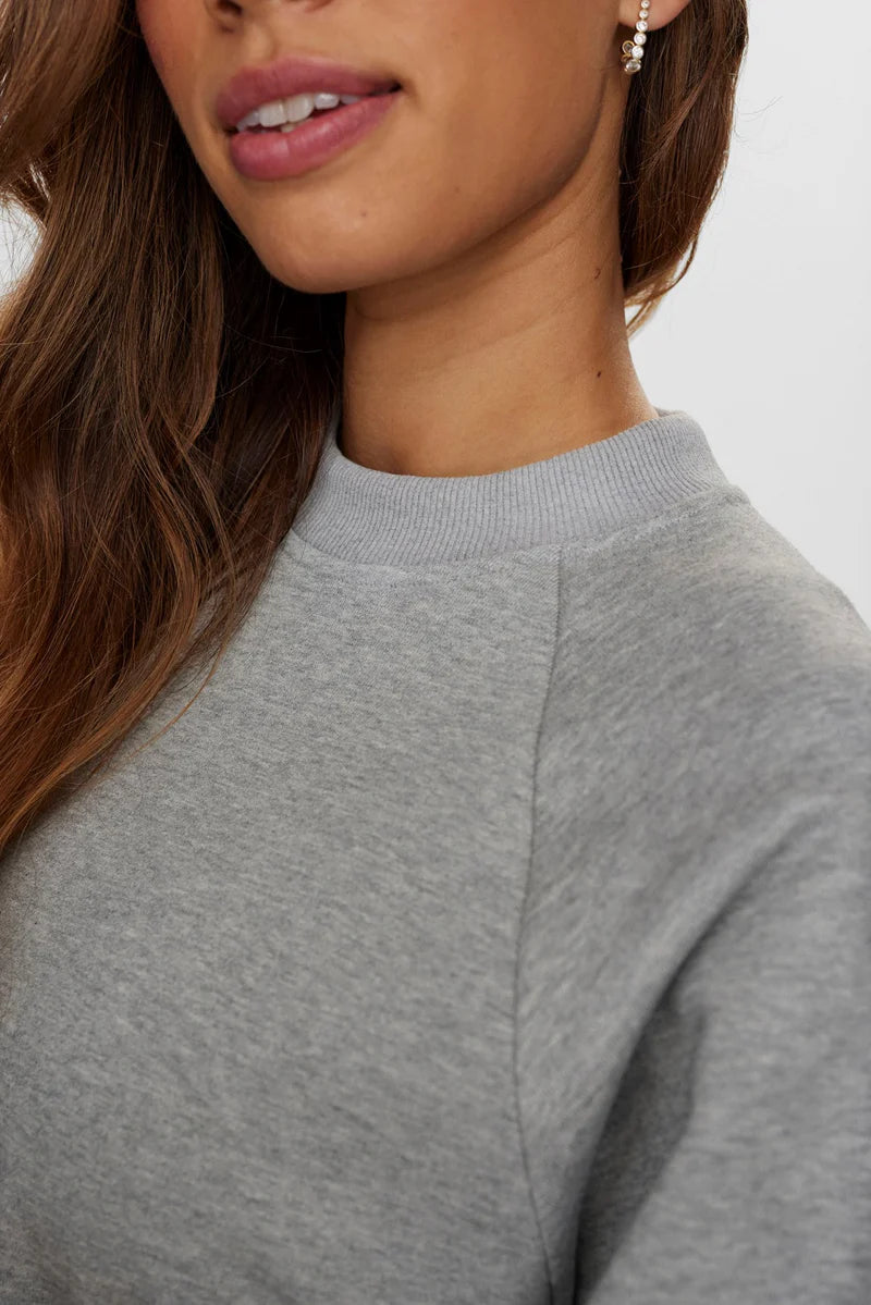 Numph Nuzari Sweat Grey