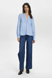 NUMPH Nufarrah shirt blue