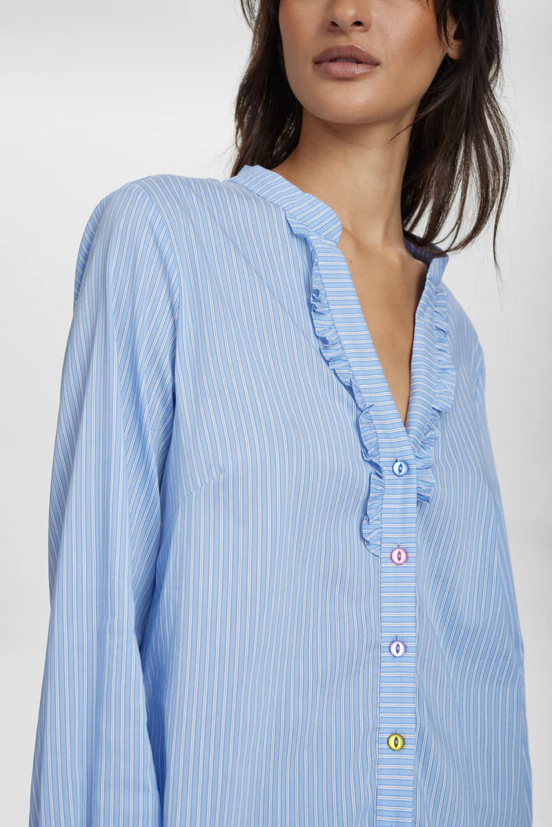 NUMPH Nufarrah shirt blue