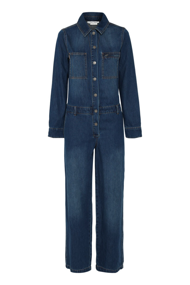 PULZ PZINGRID DENIM JUMPSUIT