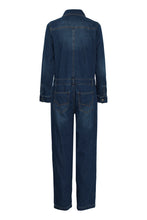 Load image into Gallery viewer, PULZ PZINGRID DENIM JUMPSUIT
