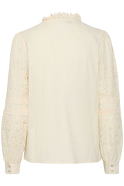 Pulz Pzkatana ls shirt cream