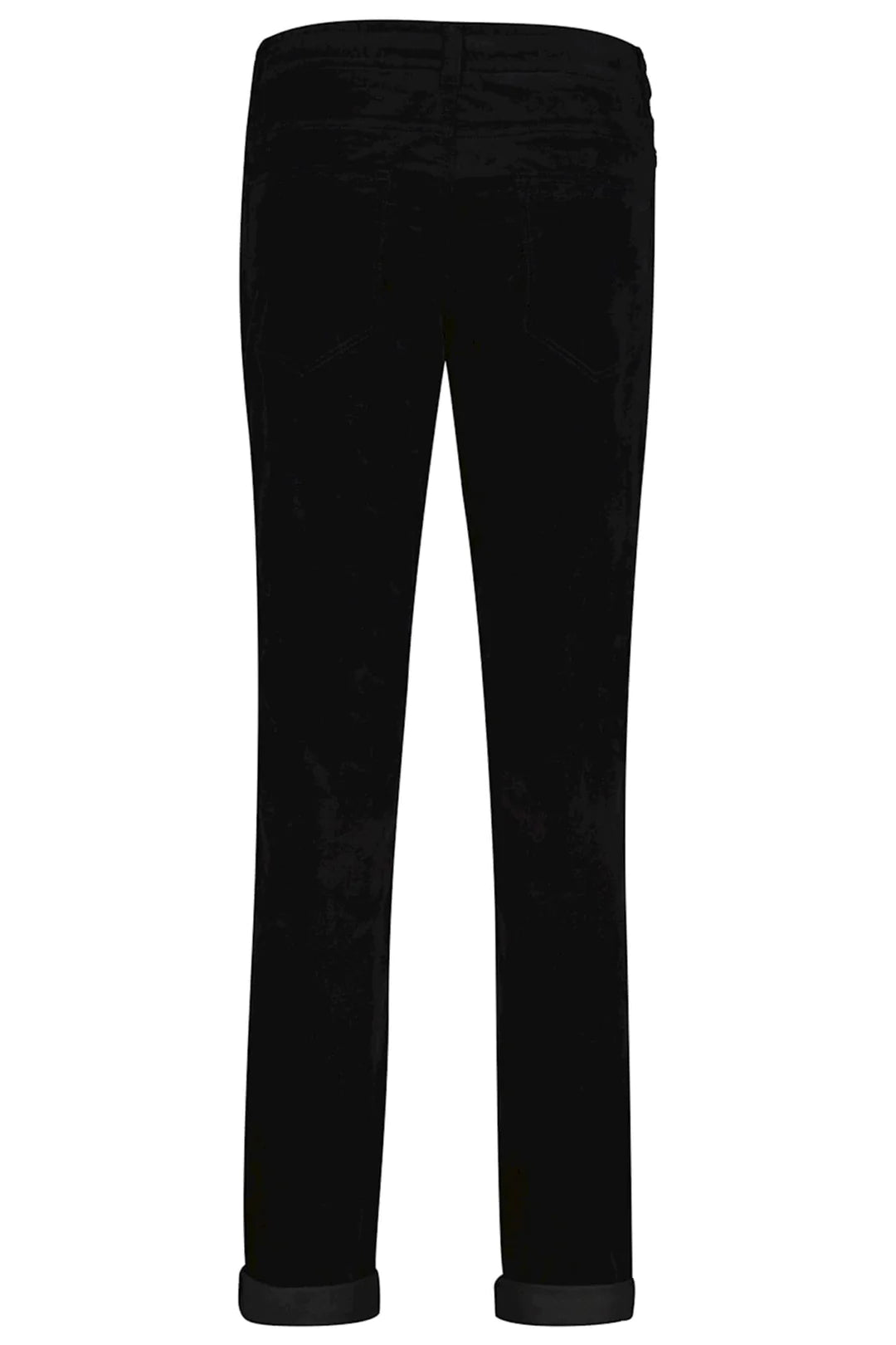Red Button Tessy Velvet Trousers Black