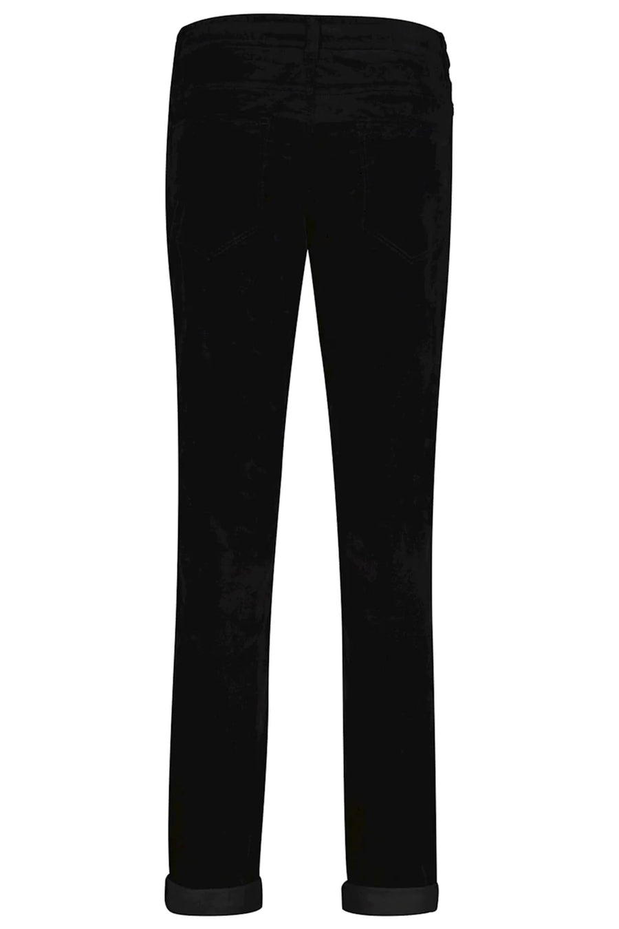 Red Button Tessy Velvet Trousers Black