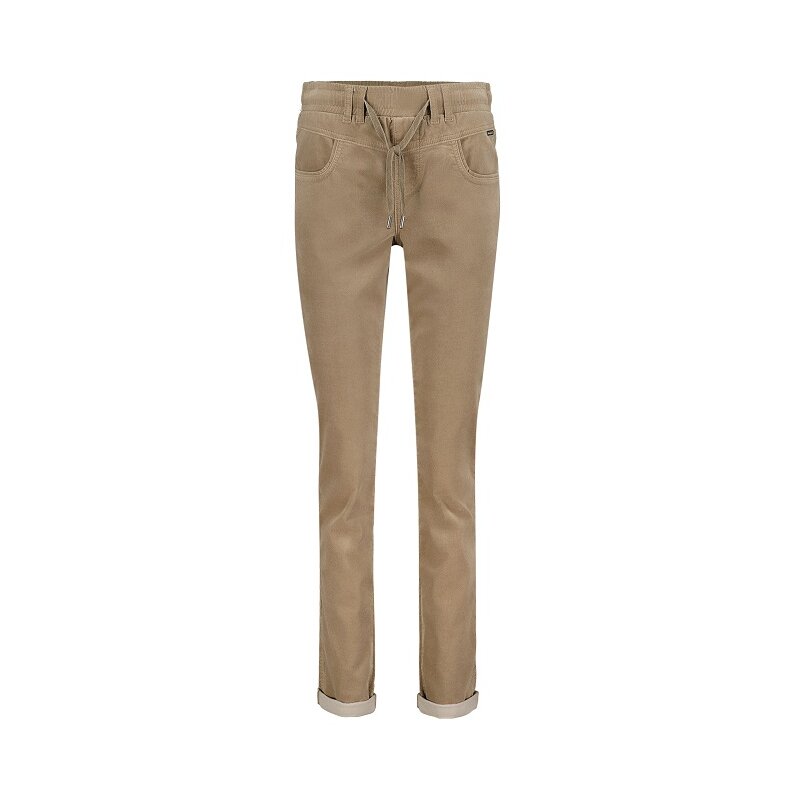 Red Button Tessy Velvet Trousers Clay