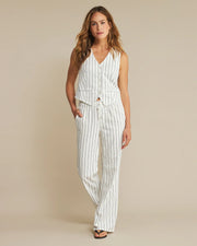 Red Button SRB4441A Colette cotton linen navy